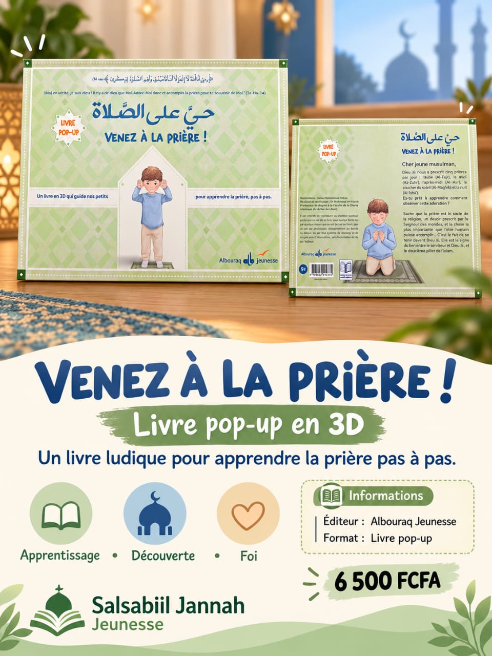 Venez à la prière ! - édition garçon